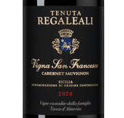 Tenuta Regaleali Cabernet Sauvignon Vigna San Francesco