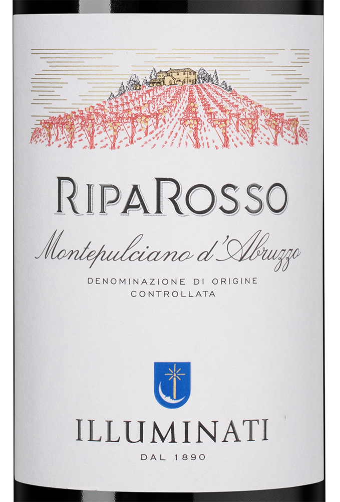 Вино Montepulciano d'Abruzzo Riparosso, Dino Illuminati, 2023, (158737), Италия, Абруццо, красное, сухое, 0.75 л, Монтепульчано д'Абруццо Рипароссо, цена 2990 рублей