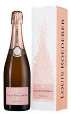 Шампанское Louis Roederer Brut Rose, (130394), gift box в подарочной упаковке, розовое брют, 2015 г., 0.75 л, Розе Брют цена 21990 рублей