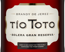 Крепкие напитки из Испании Тio Toto Brandy De Jerez Solera Gran Reserva