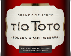 Бренди Тio Toto Brandy De Jerez Solera Gran Reserva, (139746), 38%, Испания, 0.7 л, Тио Тото Солера Гран Резерва цена 3690 рублей