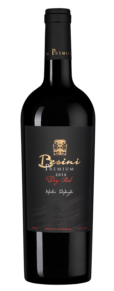 Вино Besini Premium Red, 2018, (131016), Грузия, Кахетия, красное, сухое, 0.75 л, Бесини Премиум Рэд, цена 3790 рублей