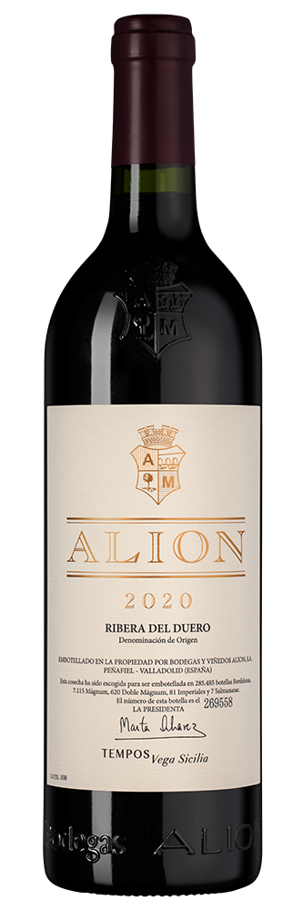 Вино Alion, Bodegas Alion, 2020, (147926), Испания, Кастилия и Леон, красное, сухое, 0.75 л, Рибера дель Дуэро Алион, цена 22490 рублей