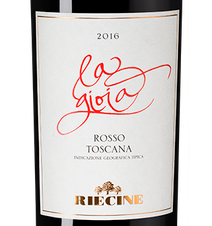 Вино La Gioia, (140574), красное сухое, 2016 г., 0.75 л, Ла Джойя цена 13990 рублей
