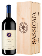 Вино Sassicaia, (122510), красное сухое, 2017 г., 1.5 л, Сассикайя цена 274990 рублей