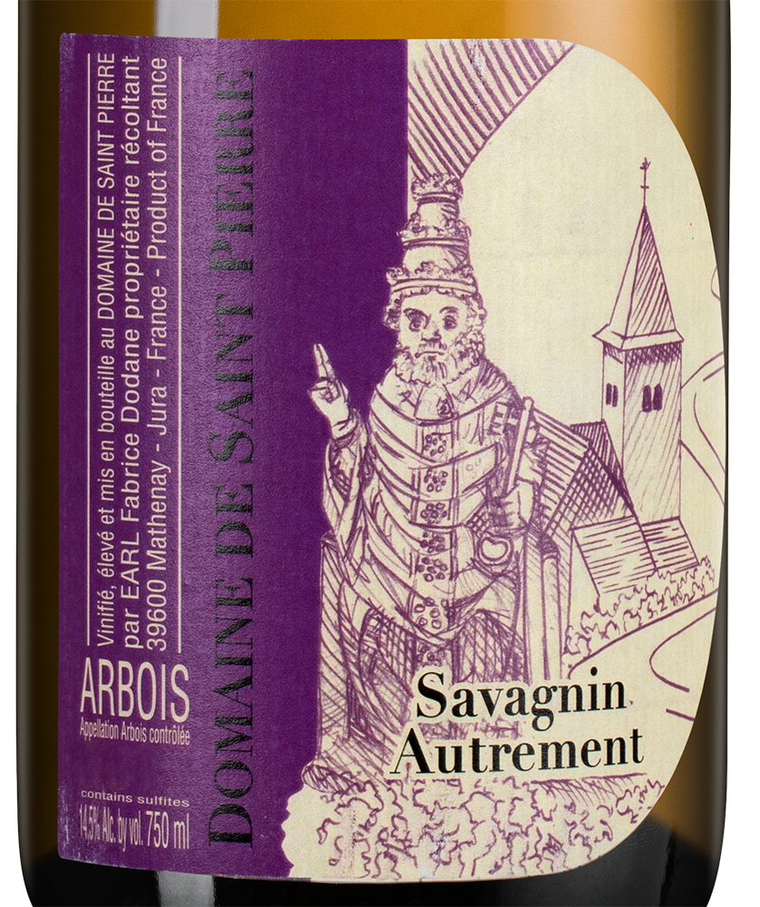 Вино Savagnin Autrement, Fabrice Dodane & Domaine de Saint-Pierre, 2020, (156361), Франция, Жюра, белое, сухое, 0.75 л, Саваньен Отреман, цена 28490 рублей