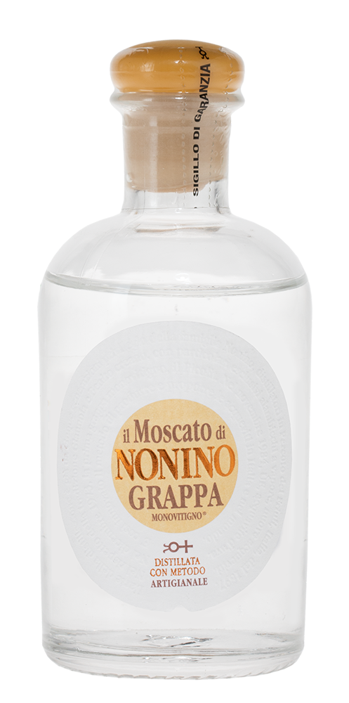 Граппа Il Moscato di Nonino, 0.1л, (110234), Италия, Фриули-Венеция-Джулия, 0.1 л, Иль Москато ди Нонино, цена 3490 рублей