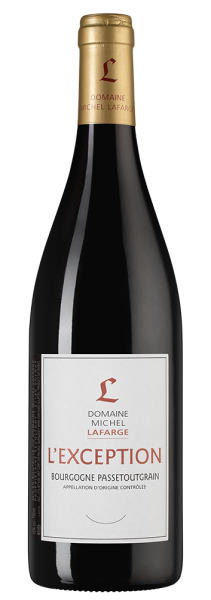 Вино Bourgogone Passetoutgrain, Domaine Michel Lafarge, 2021