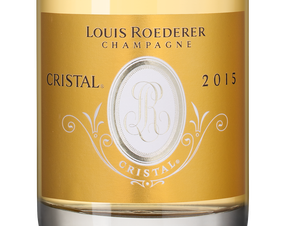 Шампанское Louis Roederer Cristal Brut  в подарочной упаковке, (144280), gift box в подарочной упаковке, белое брют, 2015, 0.75 л, Кристаль Брют цена 69990 рублей