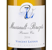 Вино Domaine Vincent Latour Meursault Premier Cru Poruzots