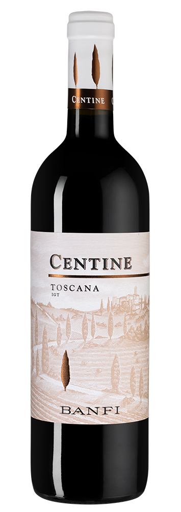 Вино Centine Rosso, Banfi, 2019, (130914), Италия, Тоскана, красное, полусухое, 0.75 л, Чентине Россо, цена 2990 рублей