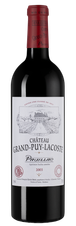 Вино Chateau Grand-Puy-Lacoste Grand Cru Classe (Pauillac), (145657), красное сухое, 2003 г., 0.75 л, Шато Гран-Пюи-Лакост цена 26990 рублей