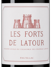 Вино Les Forts de Latour (Pauillac), (151556), красное сухое, 2010, 0.75 л, Ле Фор де Латур цена 89990 рублей