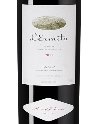 Вино L'Ermita Velles Vinyes, Alvaro Palacios, 2011, (91448), Испания, Каталония, красное, сухое, 0.75 л, Л`Эрмита Веллес Виньес, цена 244990 рублей