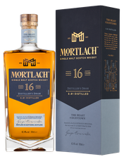 Виски Mortlach 16 Years Old, (125634), gift box в подарочной упаковке, Односолодовый 16 лет, Шотландия, 0.7 л, Мортлах 16 Лет цена 14990 рублей