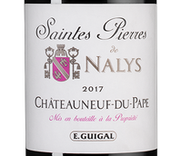 Красное вино из Франции Chateauneuf-du-Pape Saintes Pierres de Nalys Rouge
