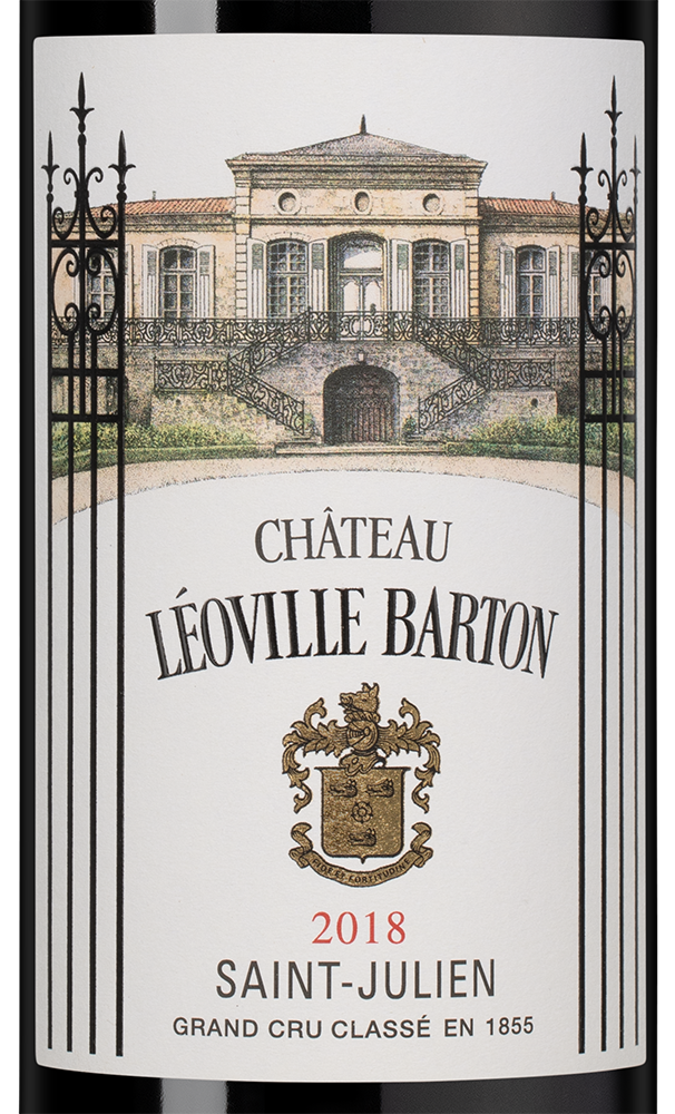 Вино Chateau Leoville Barton (Saint-Julien), Chateau Leoville-Barton, 2018, (149052), Франция, Бордо, красное, сухое, 0.75 л, Шато Леовиль-Бартон, цена 32490 рублей