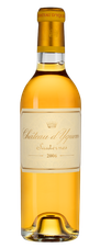 Вино Chateau d'Yquem, (139424), белое сладкое, 2006 г., 0.375 л, Шато д'Икем цена 47490 рублей