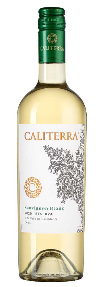 Вино Sauvignon Blanc Reserva, Caliterra, 2022, (140163), Чили, Центральная Долина, белое, сухое, 0.75 л, Совиньон Блан Ресерва, цена 2190 рублей