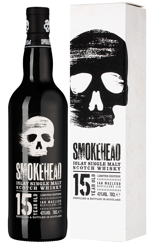 Виски Smokehead 15 Year Old в подарочной упаковке, (156305), Шотландия, Айла, 0.7 л, Смоукхед 15 лет, цена 19990 рублей
