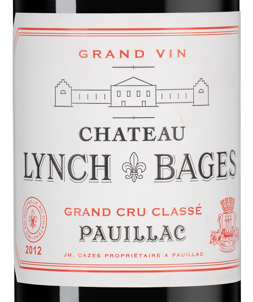 Вино Chateau Lynch-Bages (Pauillac), 2012, 0.375л, (148725), Франция, Бордо, красное, сухое, 0.375 л, Шато Линч-Баж, цена 29990 рублей