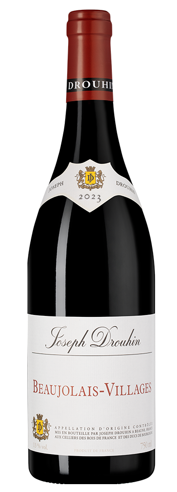Вино Beaujolais-Villages, Joseph Drouhin, 2023, (159777), Франция, Бургундия, красное, сухое, 0.75 л, Божоле-Вилляж, цена 4990 рублей