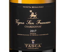 Вино со вкусом экзотических фруктов Tenuta Regaleali Chardonnay Vigna San Francesco