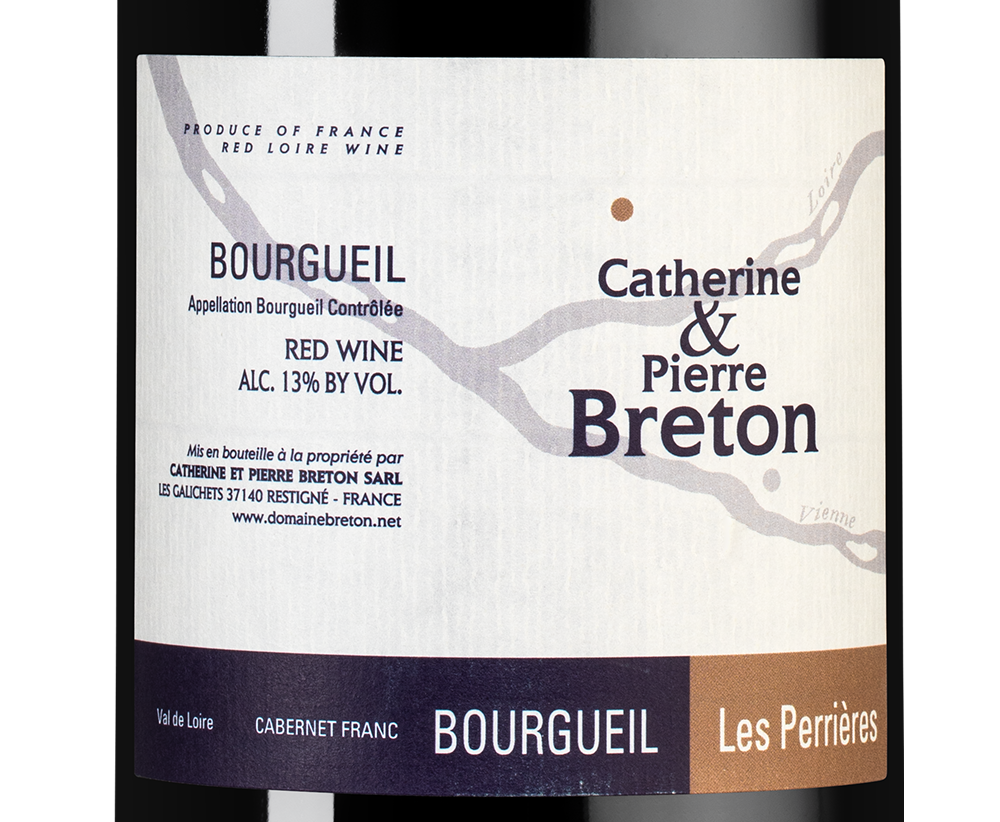 Вино Les Perrieres, Catherine & Pierre Breton, 2020, (152593), Франция, Долина Луары, красное, сухое, 0.75 л, Ле Перьер, цена 12990 рублей