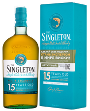 Виски Singleton 15 Years Old в подарочной упаковке, (149280), gift box в подарочной упаковке, Односолодовый 15 лет, Шотландия, 0.7 л, Синглтон 15 Лет цена 6990 рублей