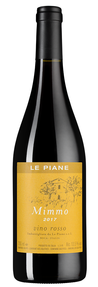 Вино Mimmo, Le Piane, 2017, (124107), Италия, Пьемонт, красное, сухое, 0.75 л, Миммо, цена 7990 рублей