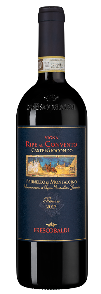 Вино Brunello di Montalcino Castelgiocondo Riserva, Frescobaldi, 2017, (143227), Италия, Тоскана, красное, сухое, 0.75 л, Брунелло ди Монтальчино Кастельджокондо Ризерва, цена 31490 рублей