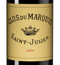 Вино Clos du Marquis, (113794), красное сухое, 2004 г., 1.5 л, Кло дю Марки цена 31030 рублей