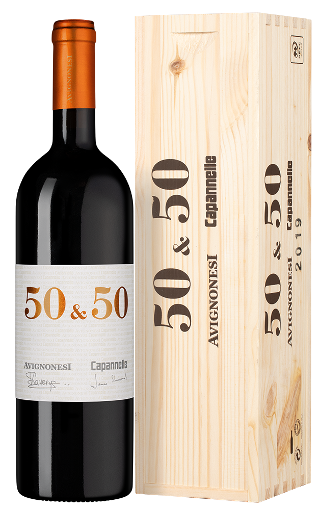 Вино 50 & 50, Capannelle, 2020, (160378), Италия, Тоскана, красное, сухое, 0.75 л, 50 & 50, цена 34990 рублей