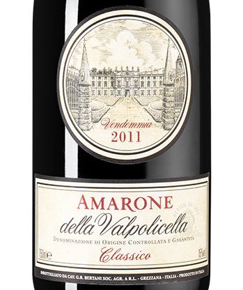 Вино Amarone della Valpolicella Classico, Bertani, 2011, (121900), Италия, Венето, красное, сухое, 0.75 л, Амароне делла Вальполичелла Классико, цена 26490 рублей