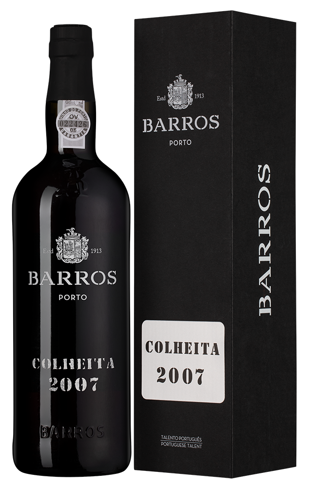 Портвейн Barros Colheita в подарочной упаковке, 2007, (146213), Португалия, Дору, сладкое, 0.75 л, Барруш Кулейта, цена 11990 рублей