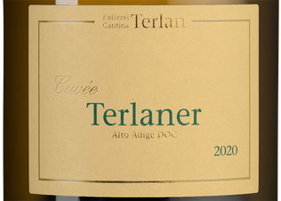Вино Terlaner, (126584), белое сухое, 2020 г., 0.75 л, Куве Терланер цена 5190 рублей