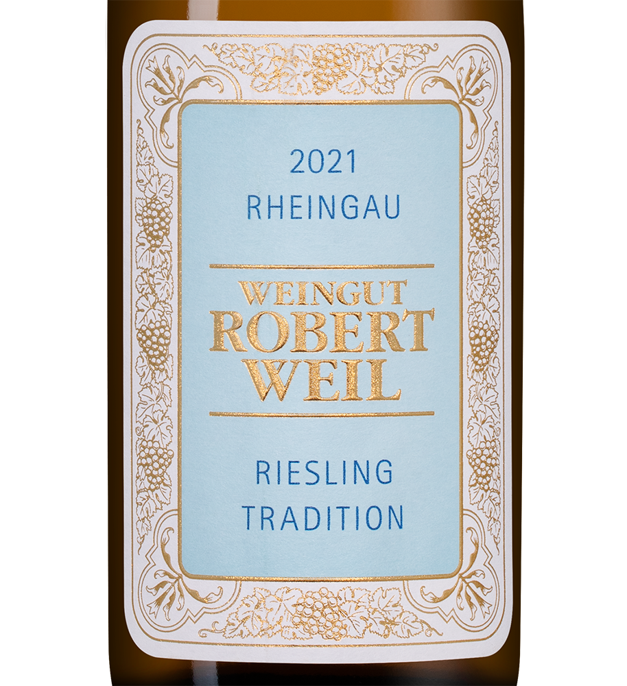 Вино Rheingau Riesling Tradition, Robert Weil, 2021, (138485), Германия, Рейнгау, белое, полусладкое, 0.75 л, Рислинг Традицион, цена 6990 рублей
