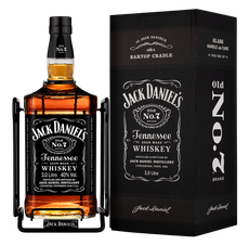 Виски Jack Daniel's Tennessee Whiskey в подарочной упаковке, (147620), Купажированный, Соединенные Штаты Америки, 3 л, Джек Дэниэлс Теннесси Виски цена 17990 рублей
