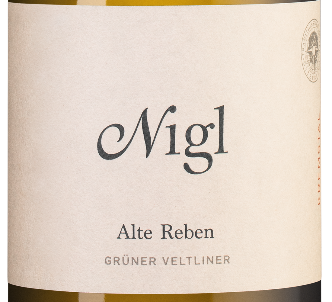 Вино Gruner Veltliner Alte Reben, Nigl, 2021, (137986), Австрия, Нижняя Австрия, белое, полусухое, 0.75 л, Грюнер Вельтлинер Альте Ребен, цена 8990 рублей