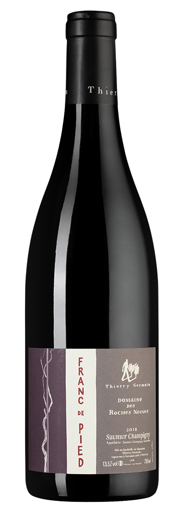 Вино Franc de Pied (Saumur Champigny), Thierry Germain, 2018, (125894), Франция, Долина Луары, красное, сухое, 0.75 л, Фран де Пье, цена 12790 рублей