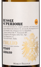 Вино Collio Pinot Grigio, (139200), белое сухое, 2021 г., 0.75 л, Коллио Пино Гриджо цена 5790 рублей
