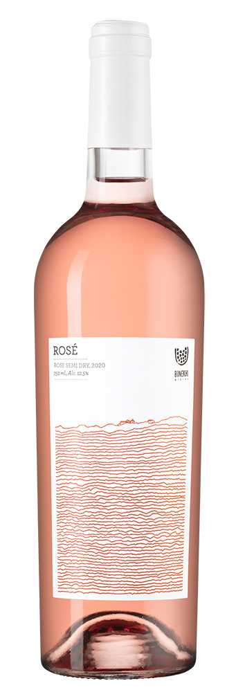 Вино Rose Binekhi, 2020, (137587), Грузия, розовое, полусухое, 0.75 л, Розе Бинехи, цена 2290 рублей