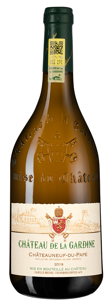 Вино Chateauneuf-du-Pape Blanc, Chateau de la Gardine, 2019, (125457), Франция, Долина Роны, белое, сухое, 0.75 л, Шатонеф-дю-Пап Блан, цена 12990 рублей