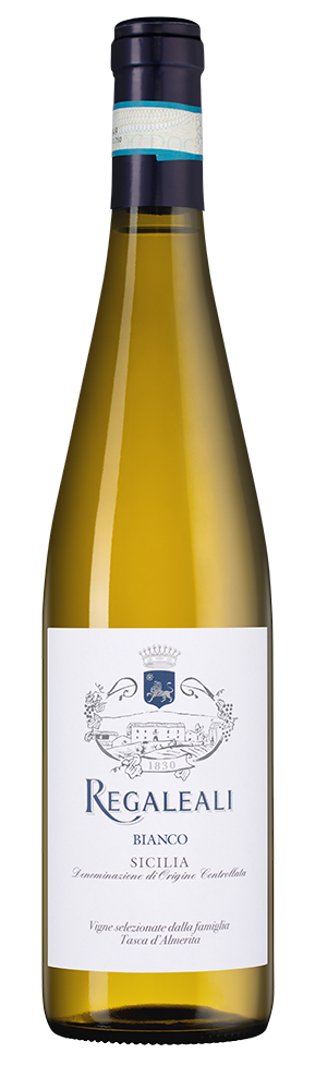 Вино Tenuta Regaleali Bianco, Tasca d'Almerita, 2024, (156478), Италия, Сицилия, белое, сухое, 0.75 л, Тенута Регалеали Бьянко, цена 2890 рублей