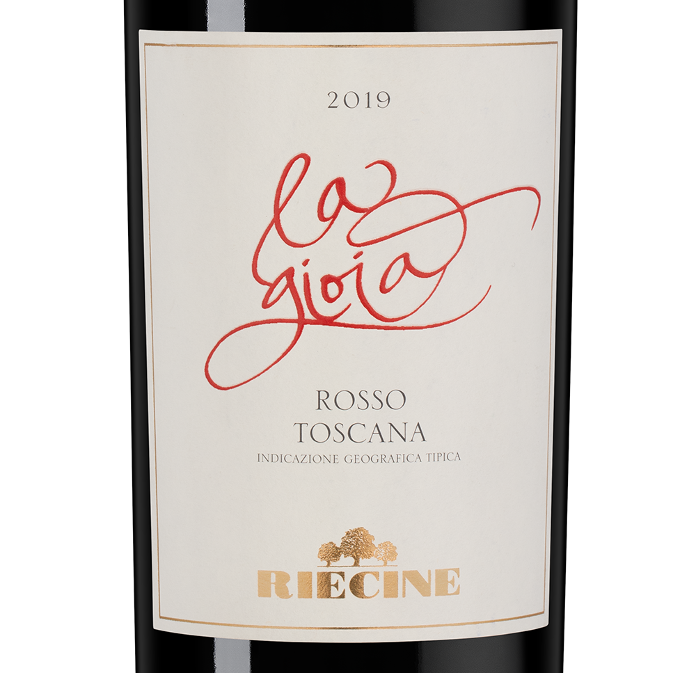 Вино 	 La Gioia в подарочной упаковке, Riecine, 2019, (145418), Италия, Тоскана, красное, сухое, 0.75 л, Ла Джойя, цена 18490 рублей