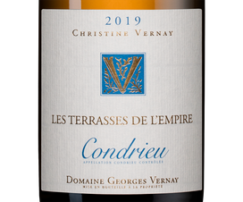 Вино Condrieu Les Terrasses de l'Empire, (131373), белое сухое, 2019 г., 0.75 л, Кондрие Ле Террас де л'Ампир цена 17990 рублей