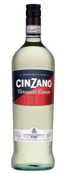 Вермут Cinzano Bianco, 1л