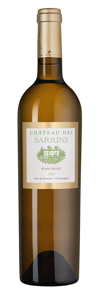 Вино Chateau des Sarrins Blanc Secret, 2021, (142996), Франция, Прованс, белое, сухое, 0.75 л, Шато де Саррен Блан Секрет, цена 9490 рублей