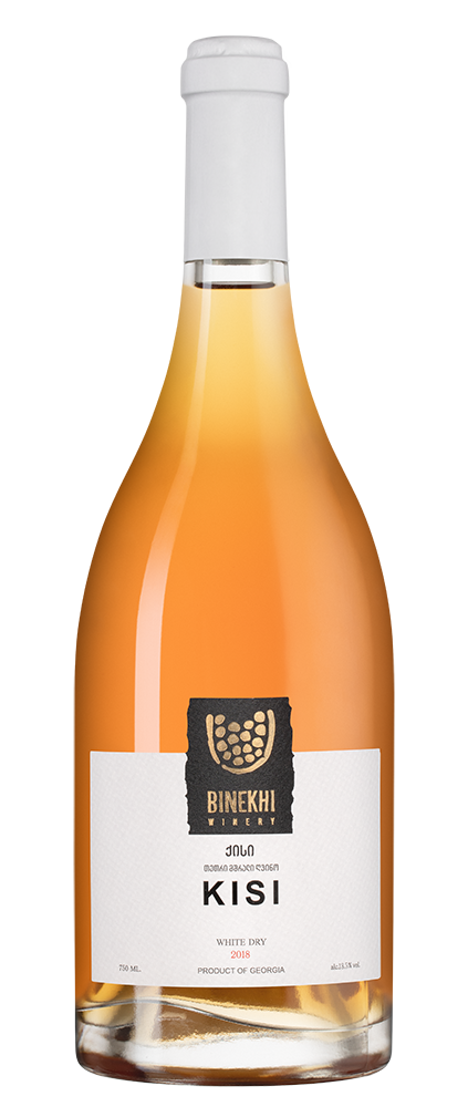 Вино Kisi Qvevri, Binekhi, 2018, (139369), Грузия, Кахетия, белое, сухое, 0.75 л, Киси Квеври, цена 5690 рублей