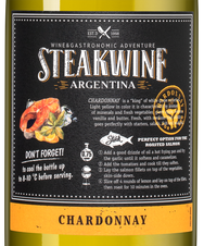 Вино Steakwine Chardonnay, (131101),  цена 960 рублей